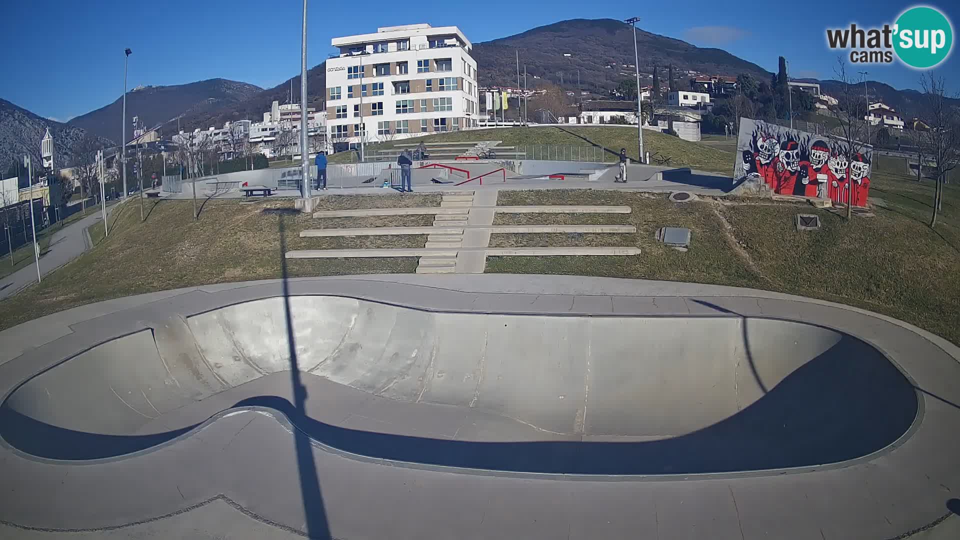 Skate park live cam Nova Gorica – Slovénie