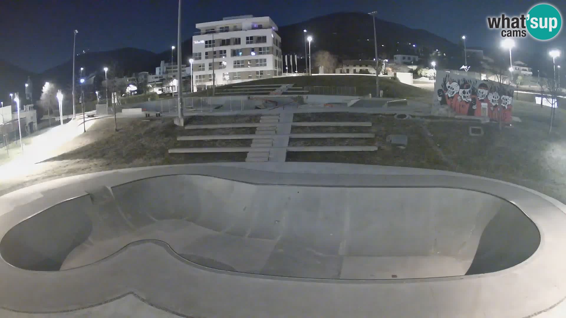 Skate park live cam Nova Gorica – Slovénie