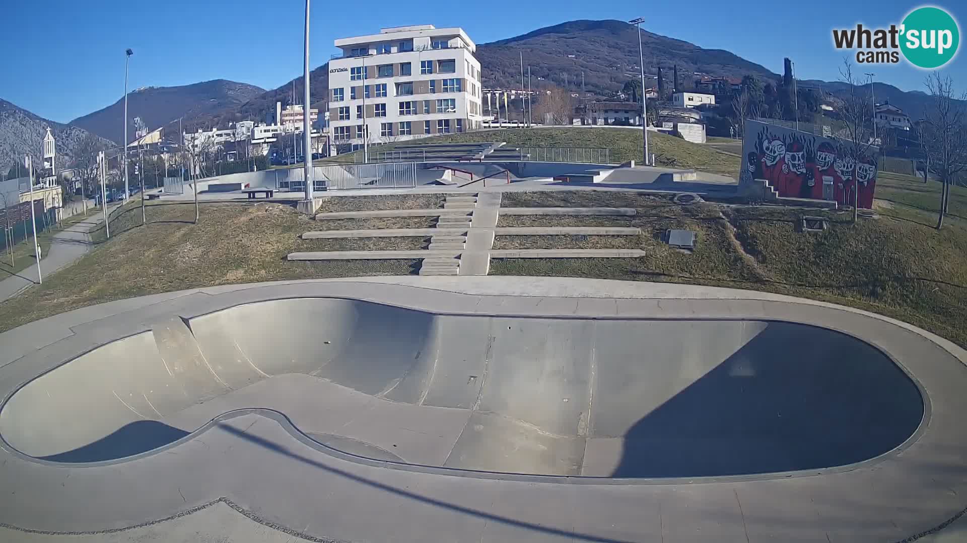 Skate park web kamera Nova Gorica – Slovenia