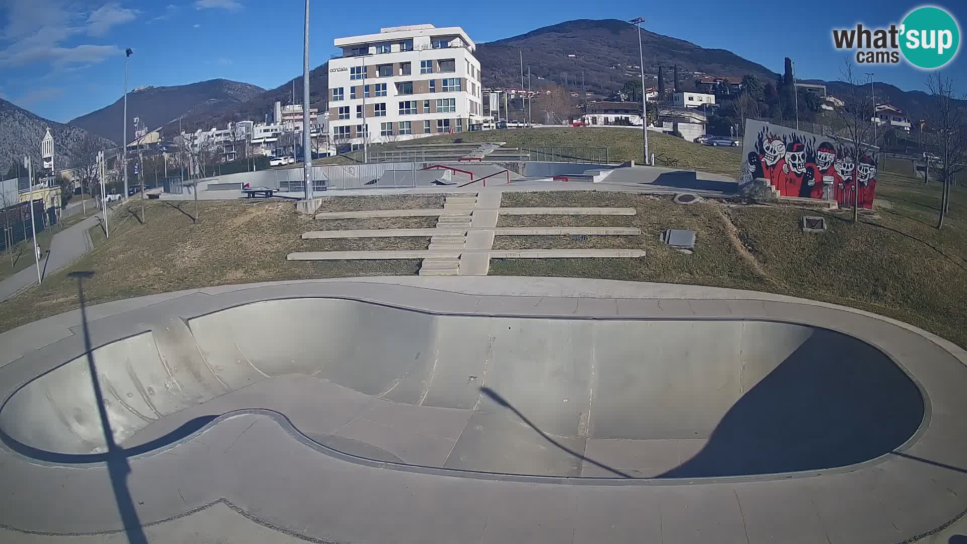 Skate park Kamera v živo Nova Gorica