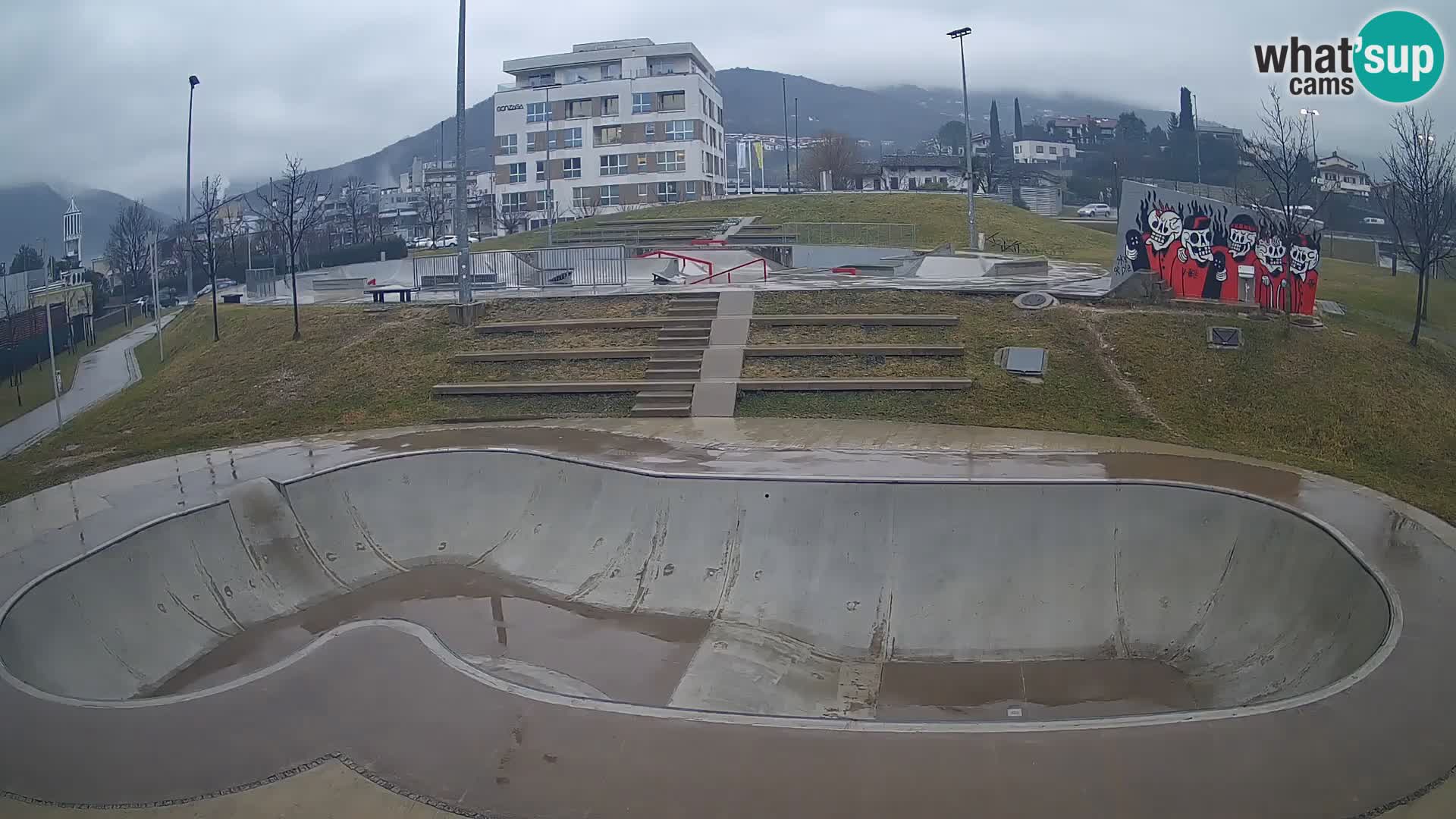 Skate park live cam Nova Gorica – Slovénie