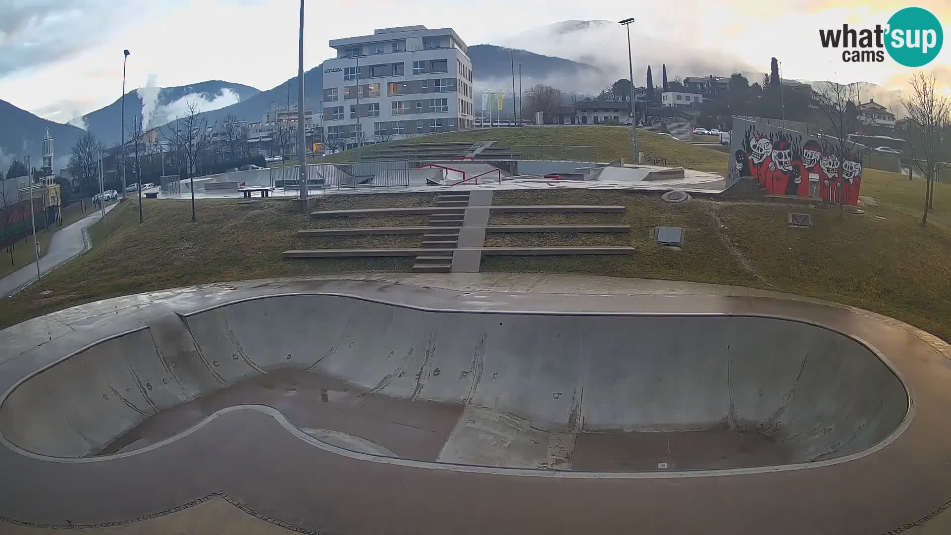 Skate park live cam Nova Gorica – Slovénie