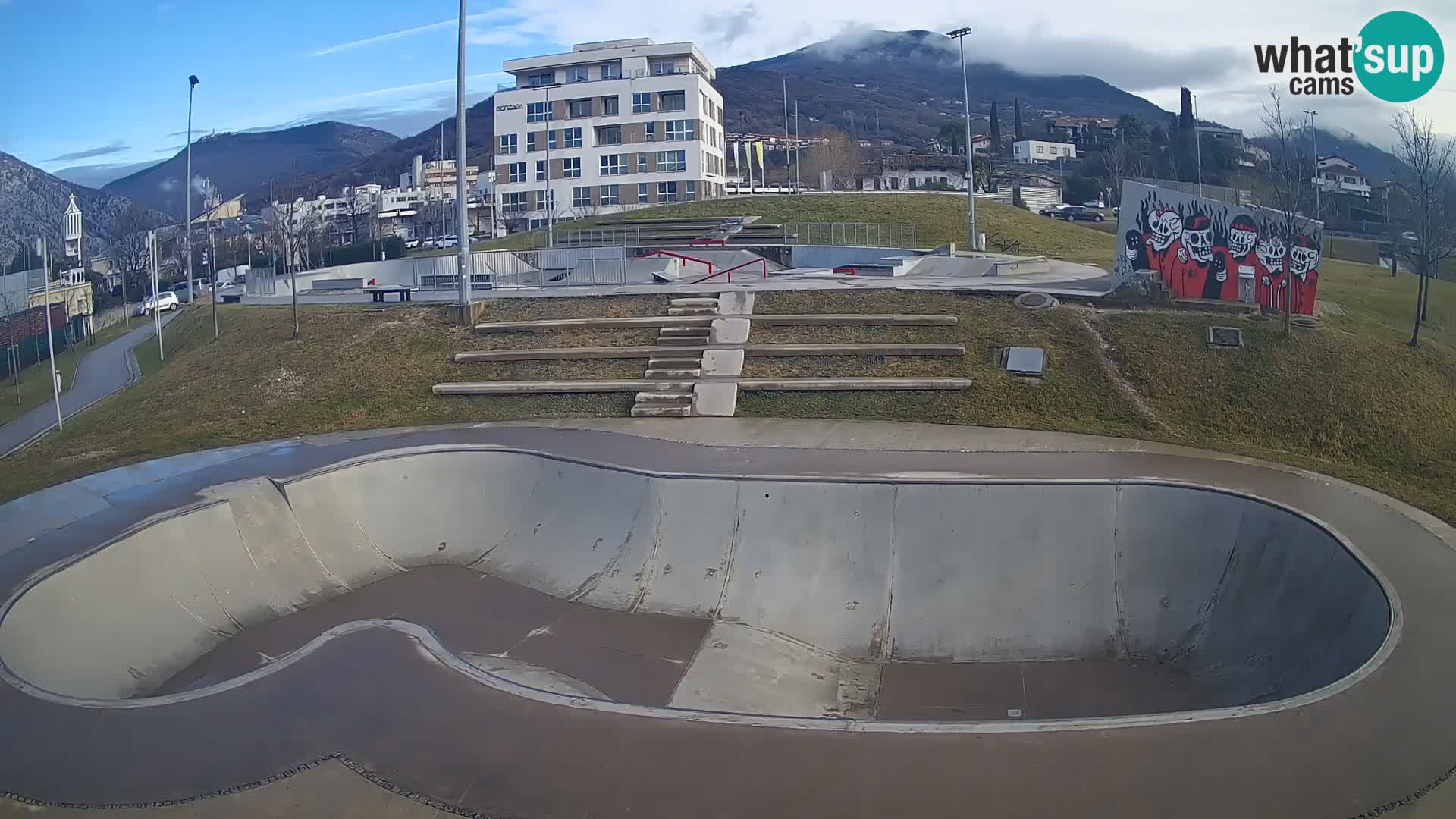 Skate park live cam Nova Gorica – Slovénie