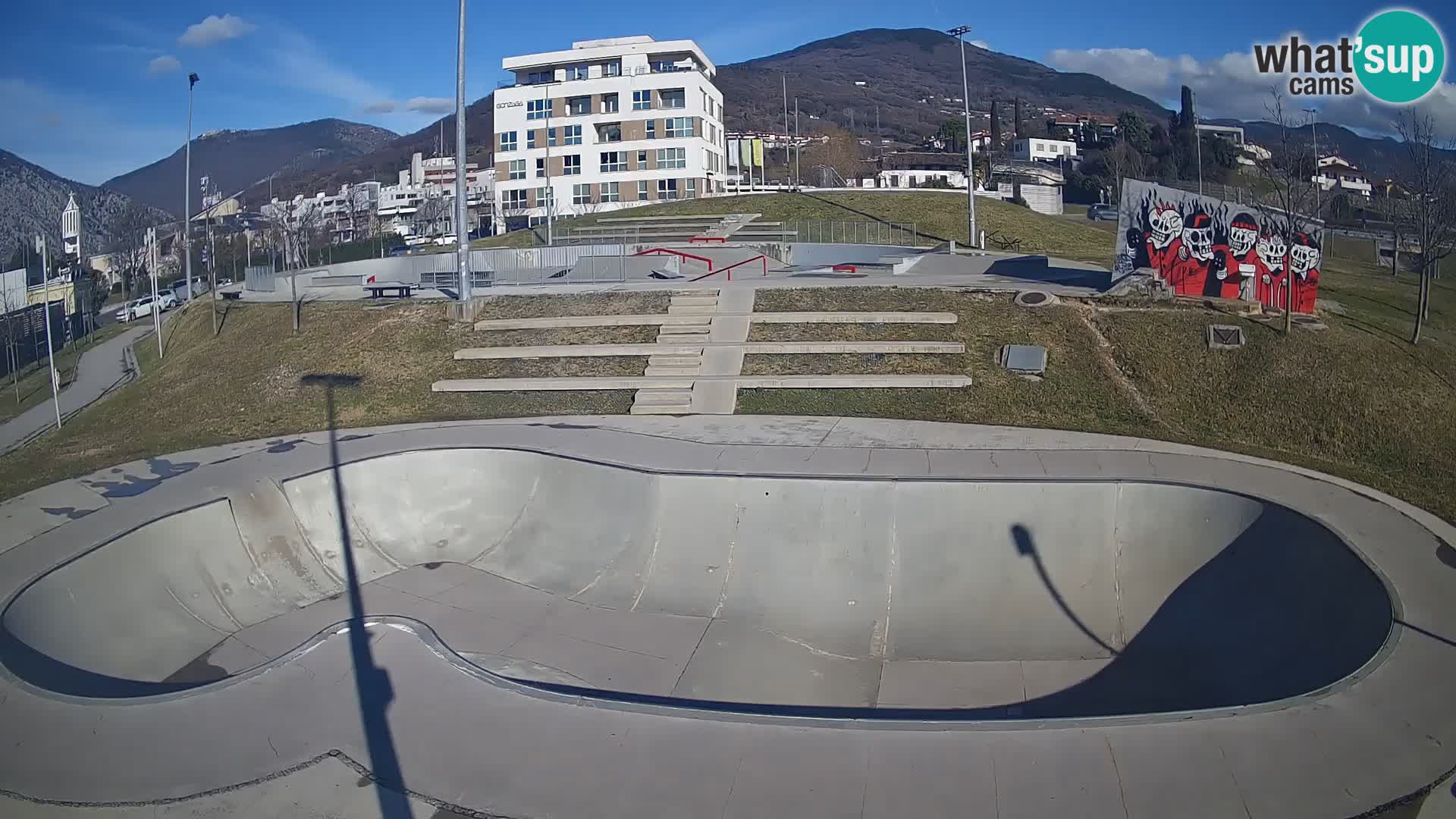 Skate park web kamera Nova Gorica – Slovenia