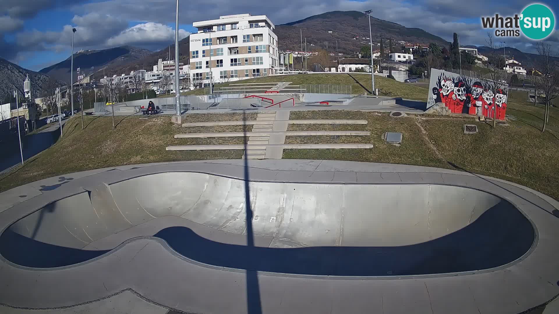 Skate park live cam Nova Gorica – Slovénie