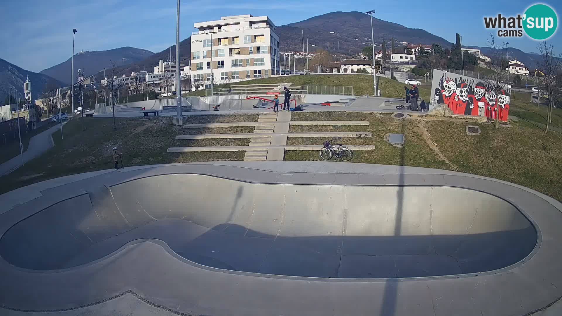 Skate park live cam Nova Gorica – Slovénie