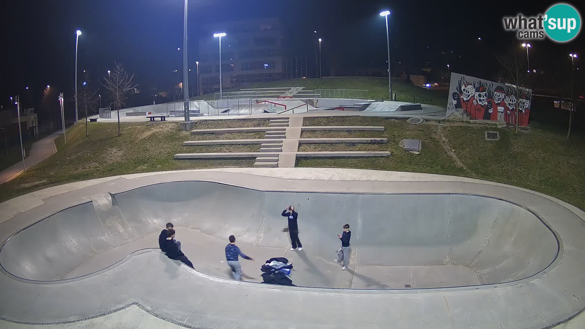 Skate park live cam Nova Gorica – Slovénie