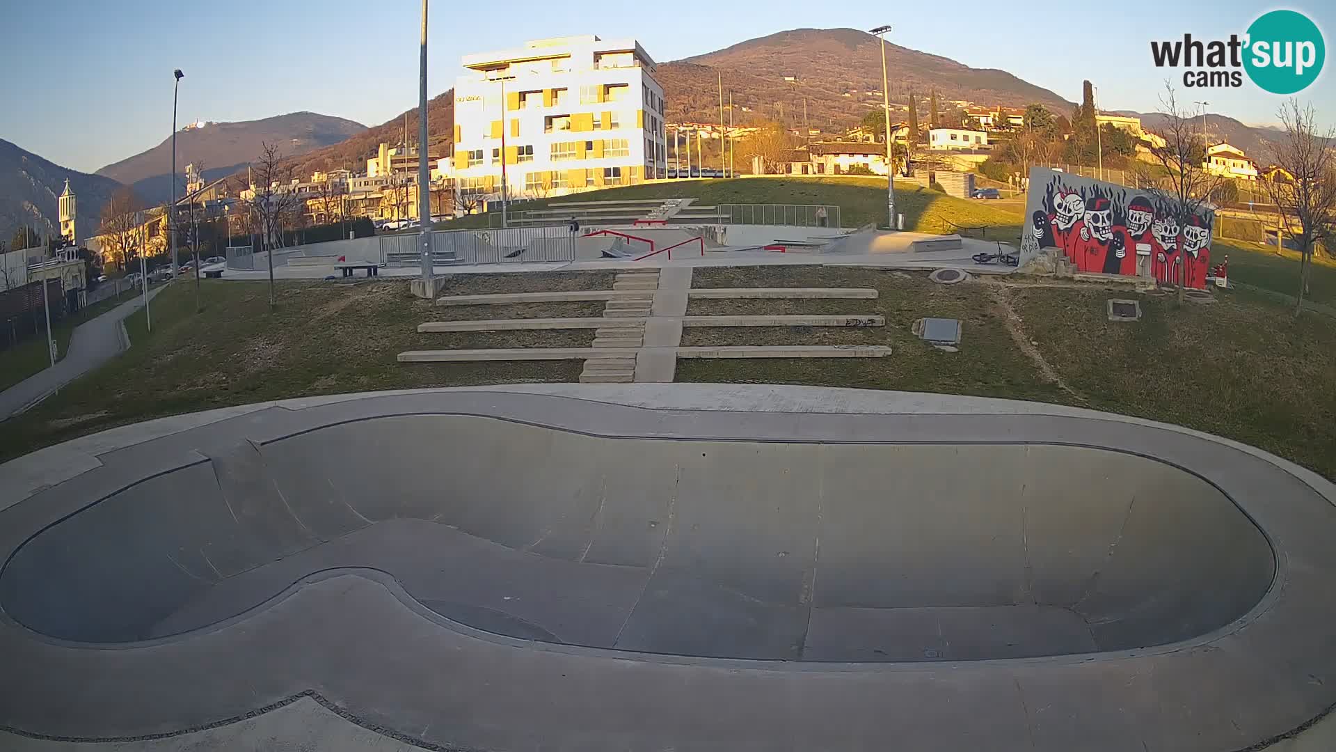 Skate park live cam Nova Gorica – Slovénie