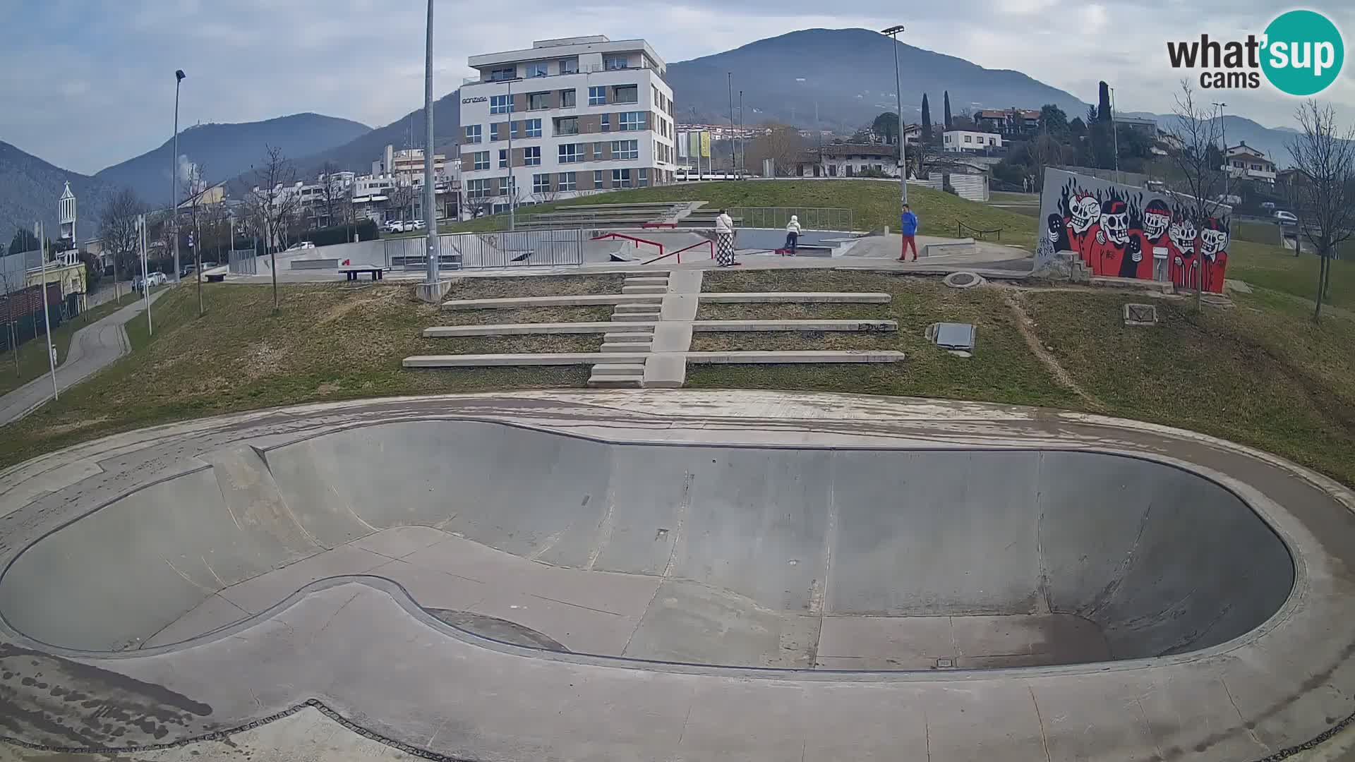 Skate park live cam Nova Gorica – Slovénie