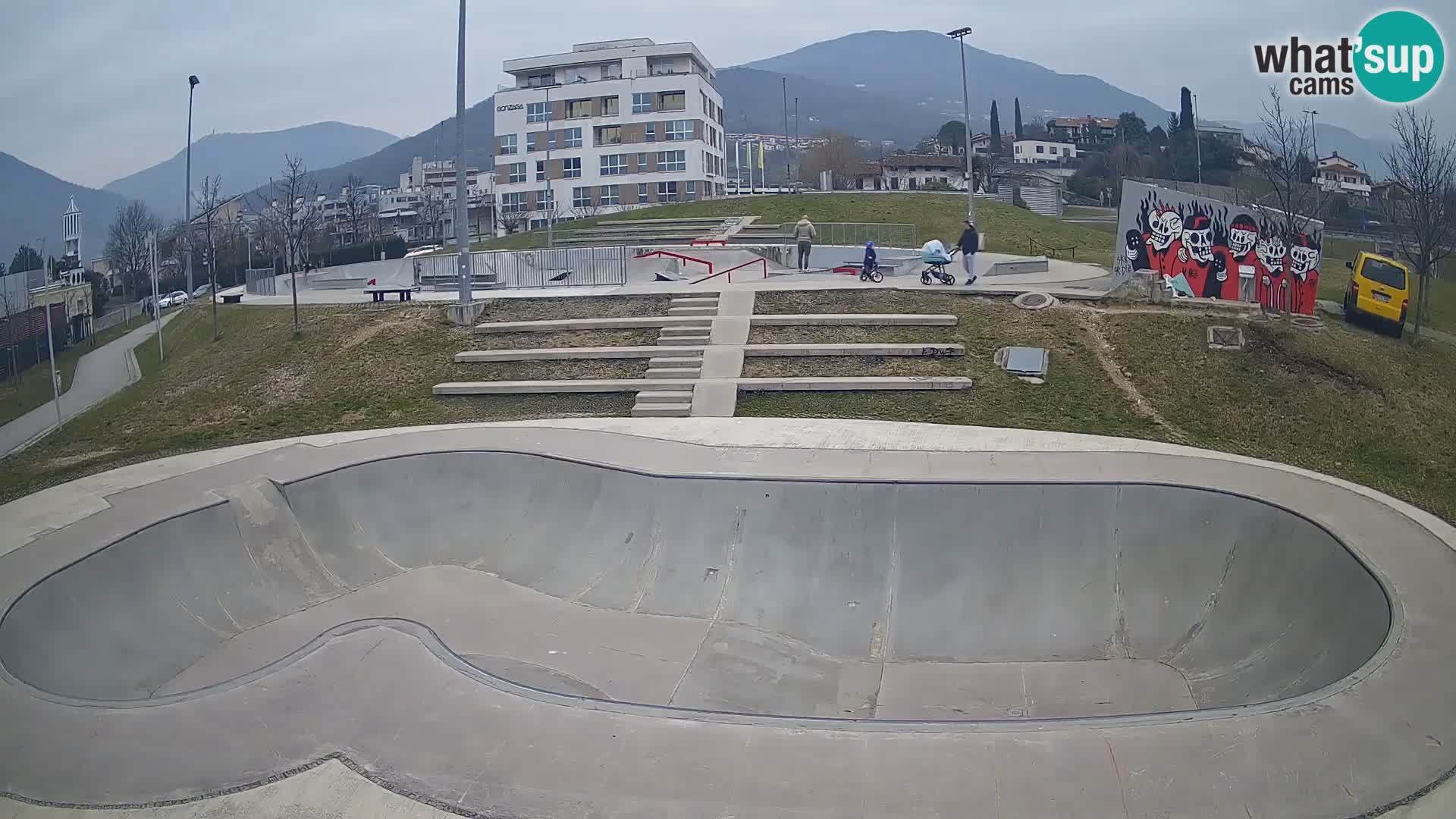 Skate park live cam Nova Gorica – Slovénie