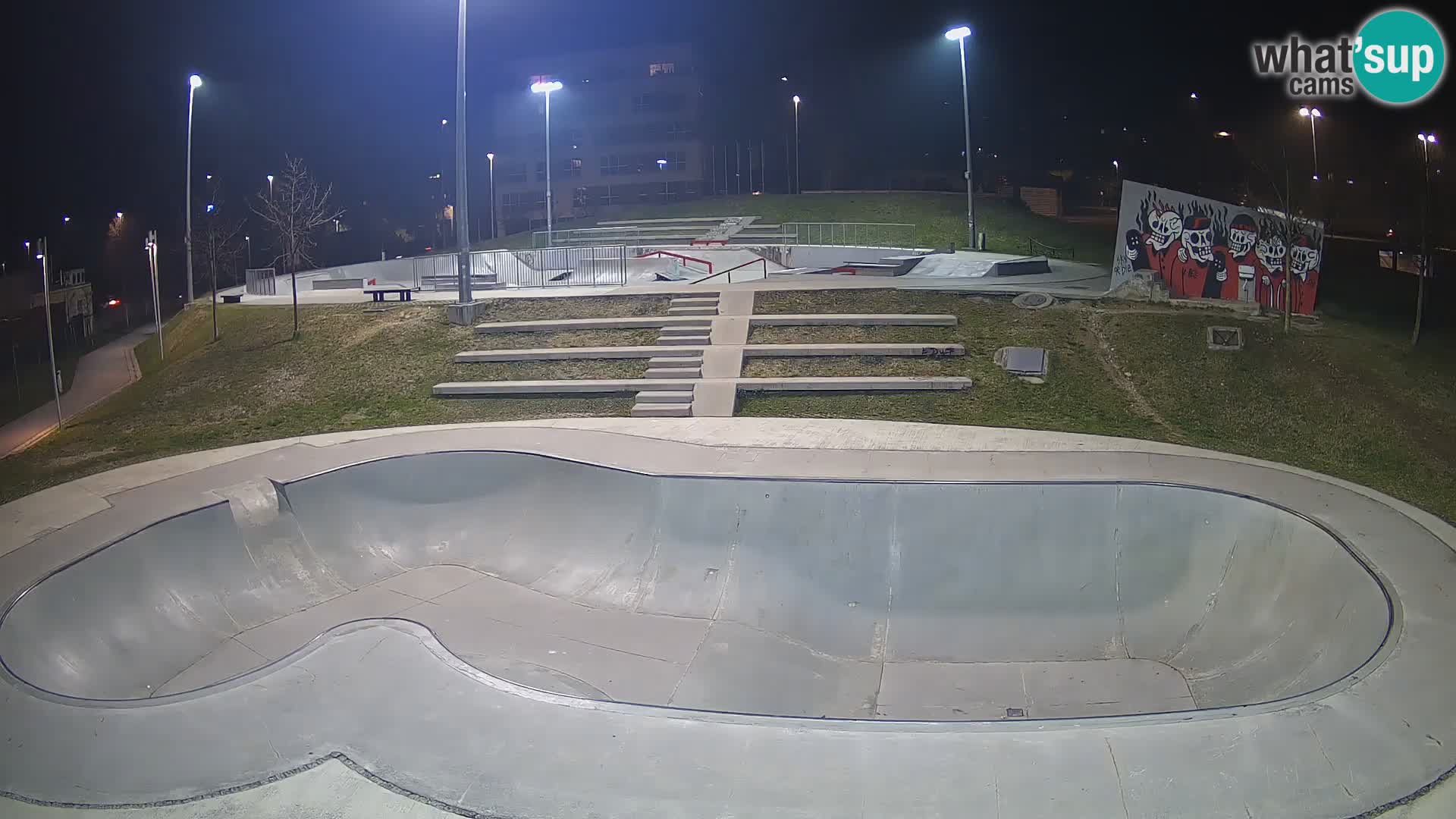 Skate park live cam Nova Gorica – Slovénie