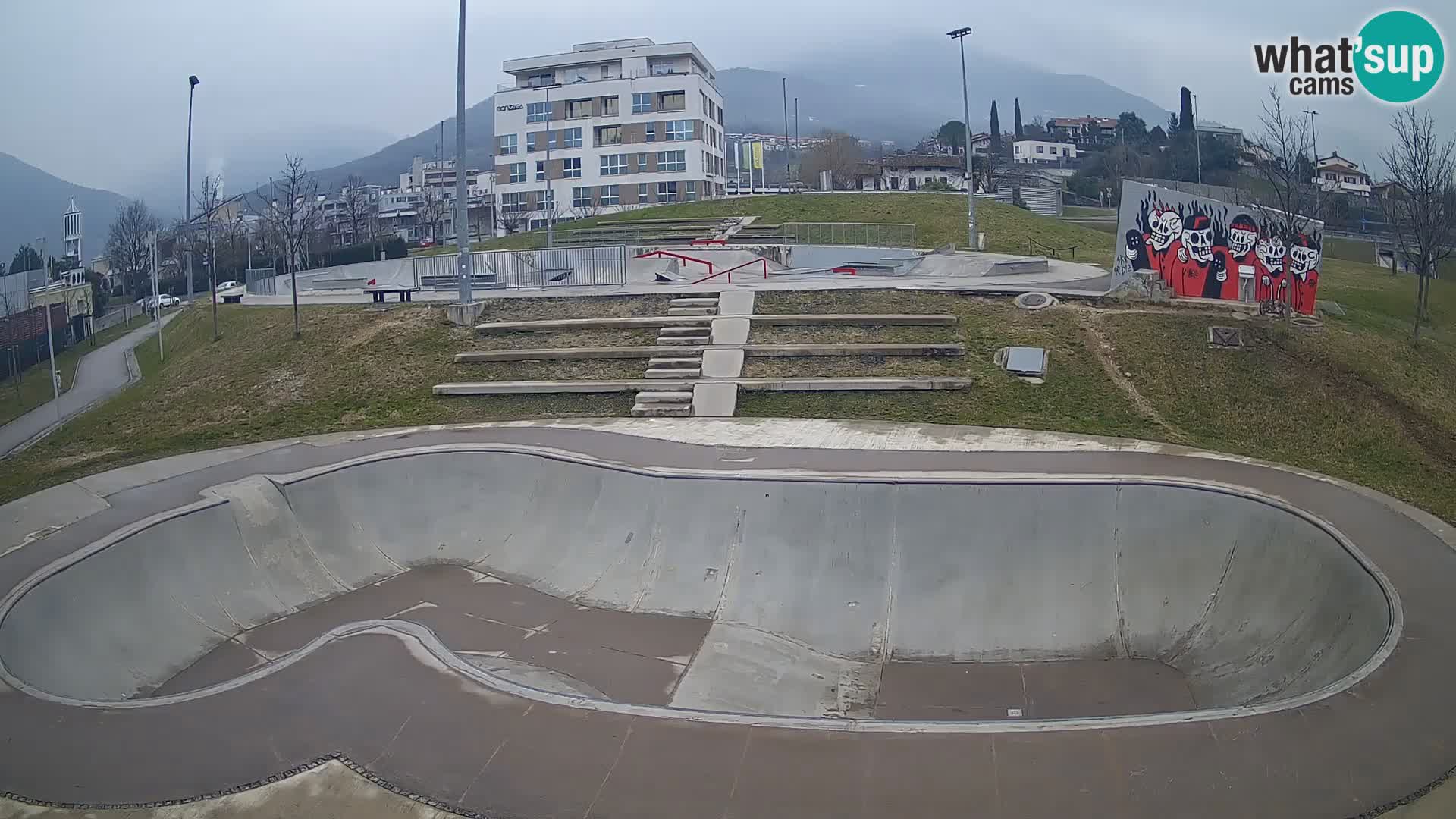 Skate park live cam Nova Gorica – Slovénie