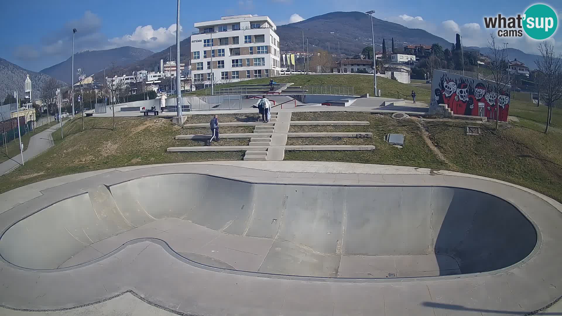 Skate park live cam Nova Gorica – Slovénie