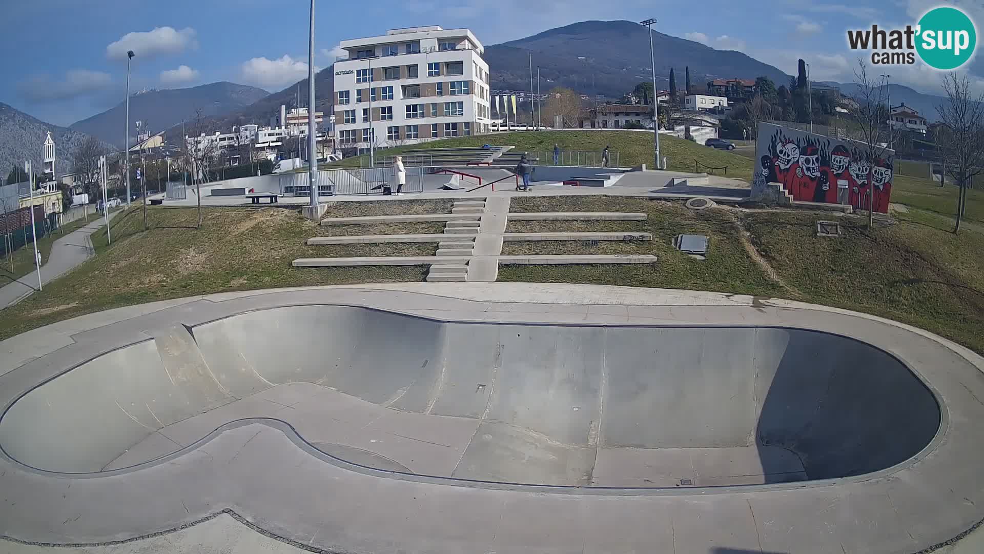 Skate park Kamera v živo Nova Gorica