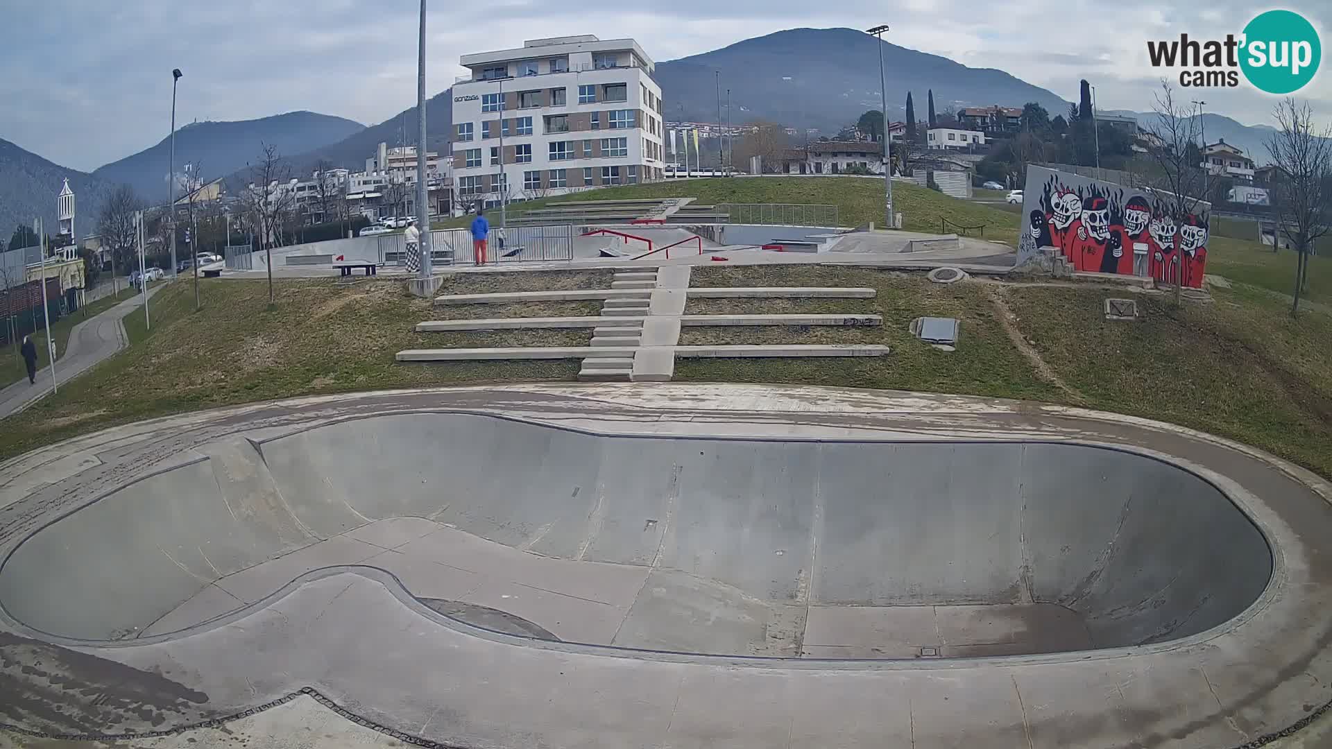 Skate park live cam Nova Gorica – Slovénie