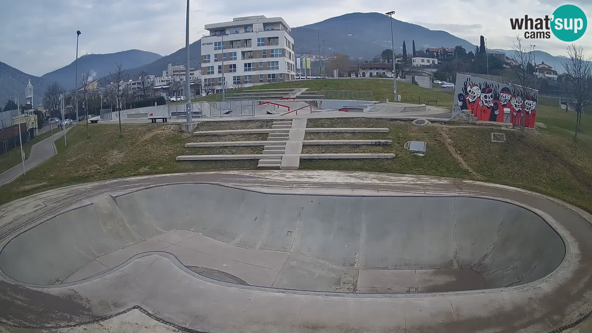 Skate park live cam Nova Gorica – Slovénie