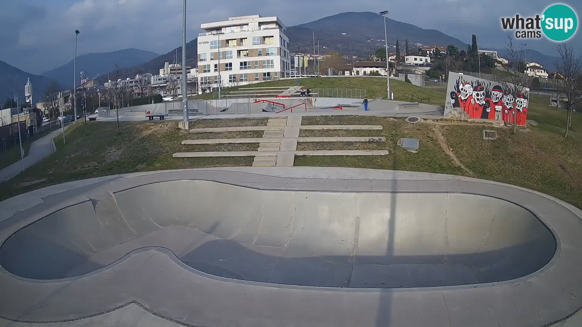 Skate park live cam Nova Gorica – Slovénie