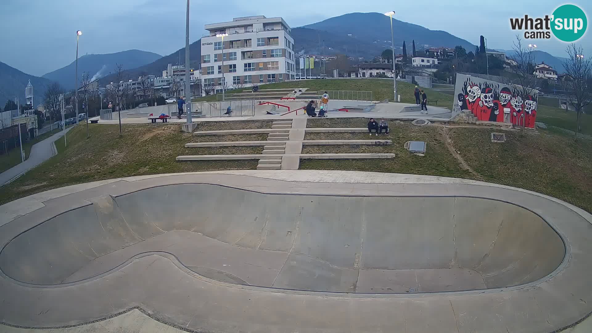 Skate park web kamera Nova Gorica – Slovenia