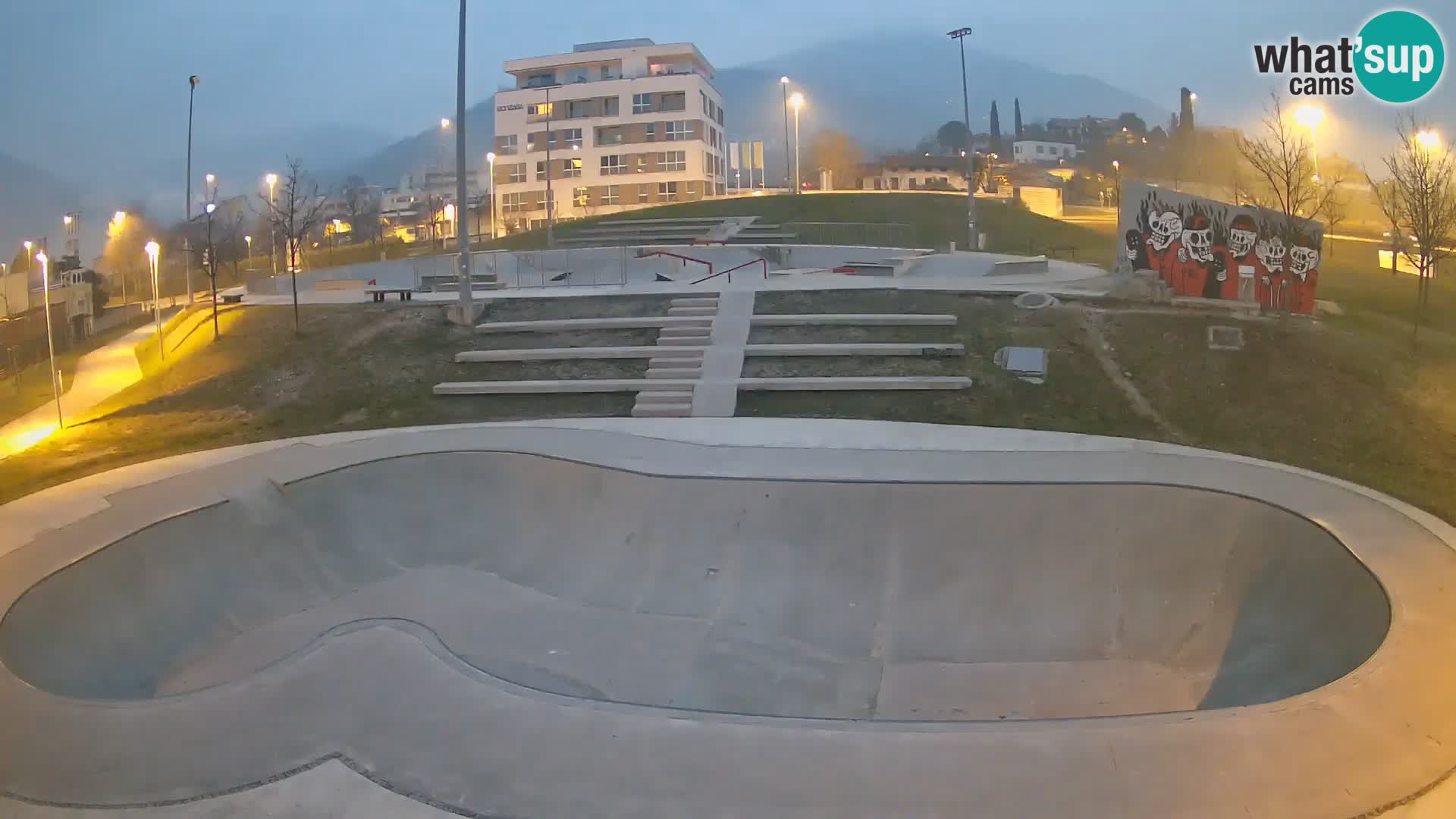 Skate park live cam Nova Gorica – Slovénie