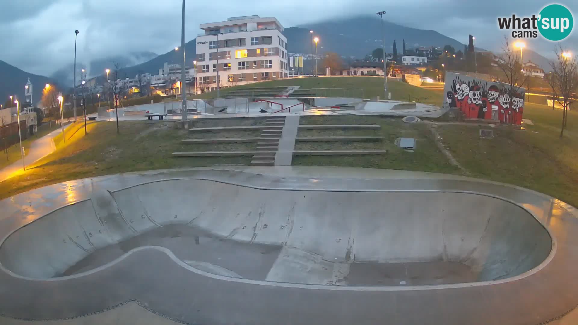 Skate park live cam Nova Gorica – Slovénie