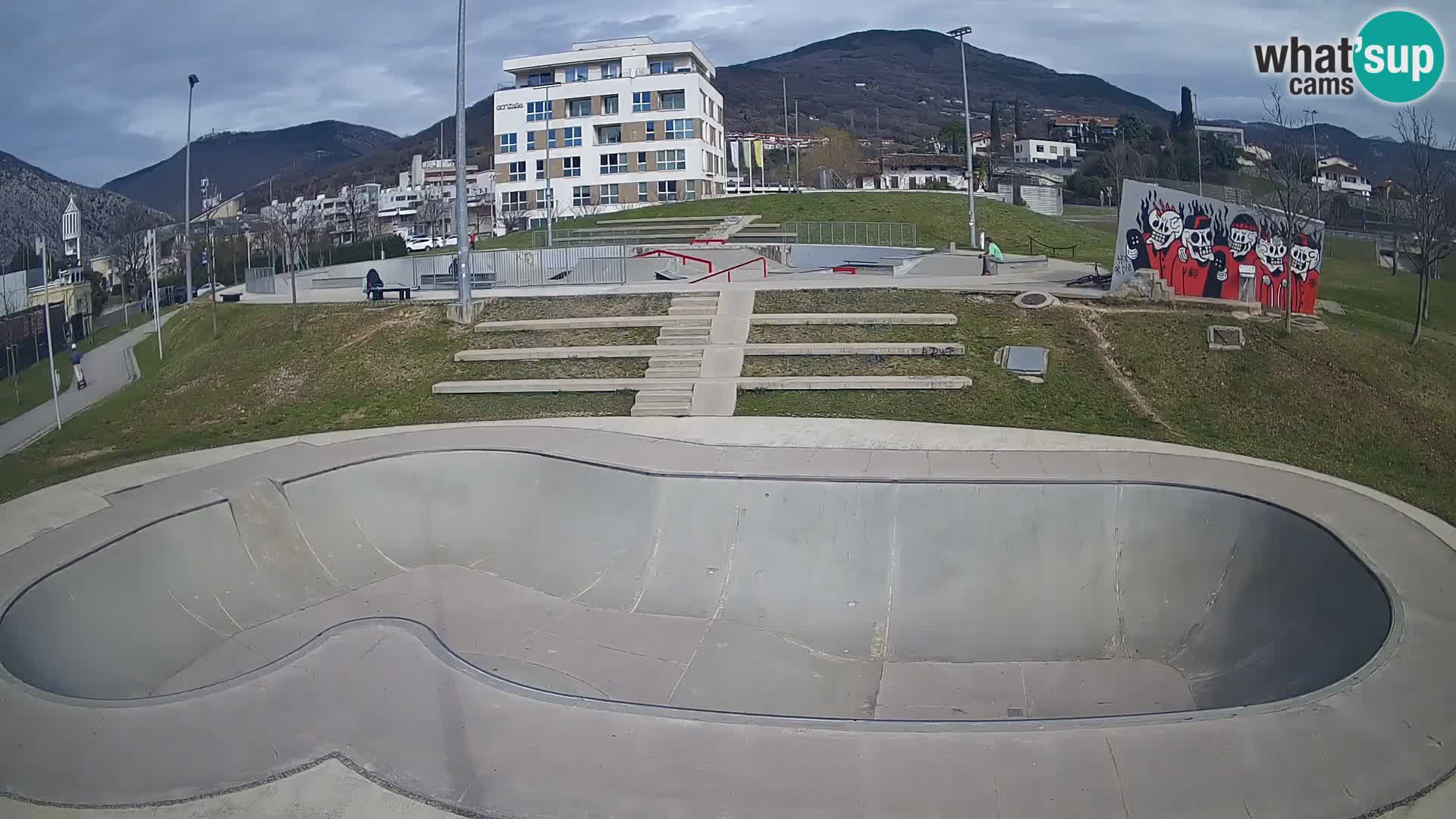 Skate park live cam Nova Gorica – Slovénie