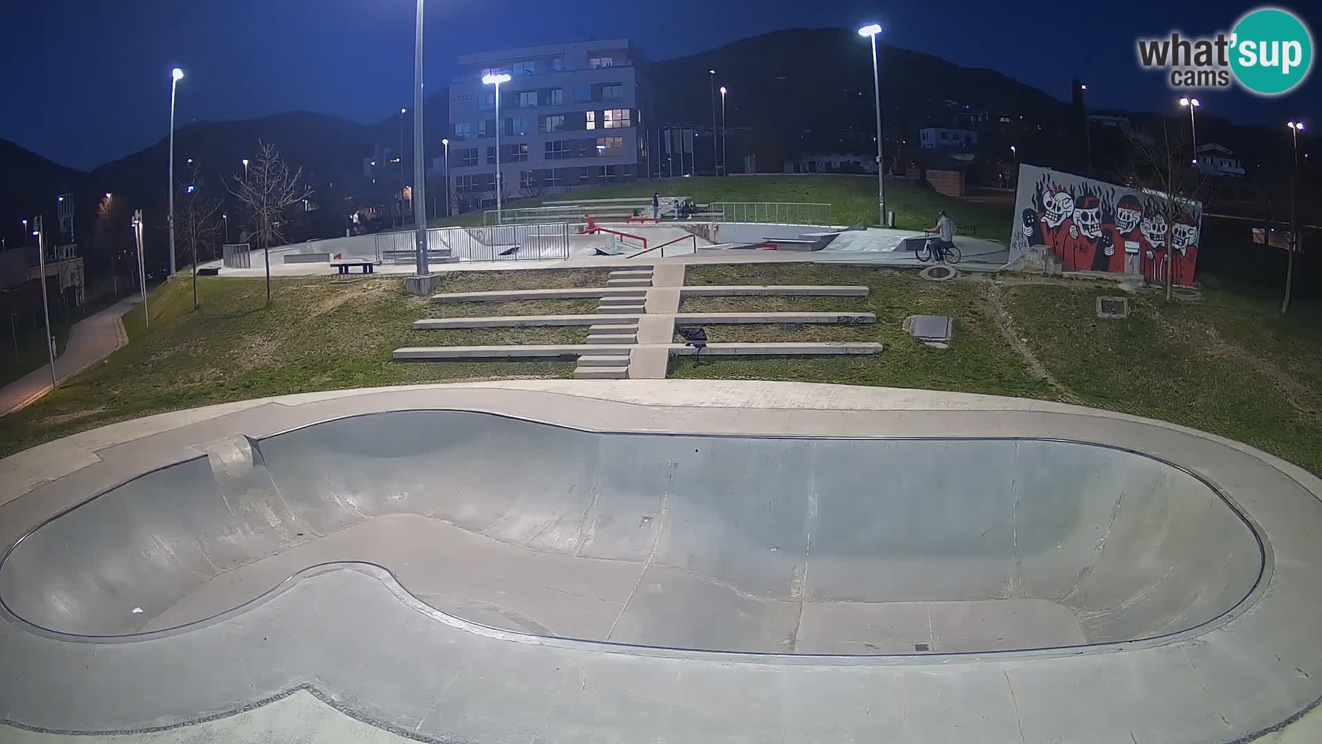 Skate park live cam Nova Gorica – Slovénie