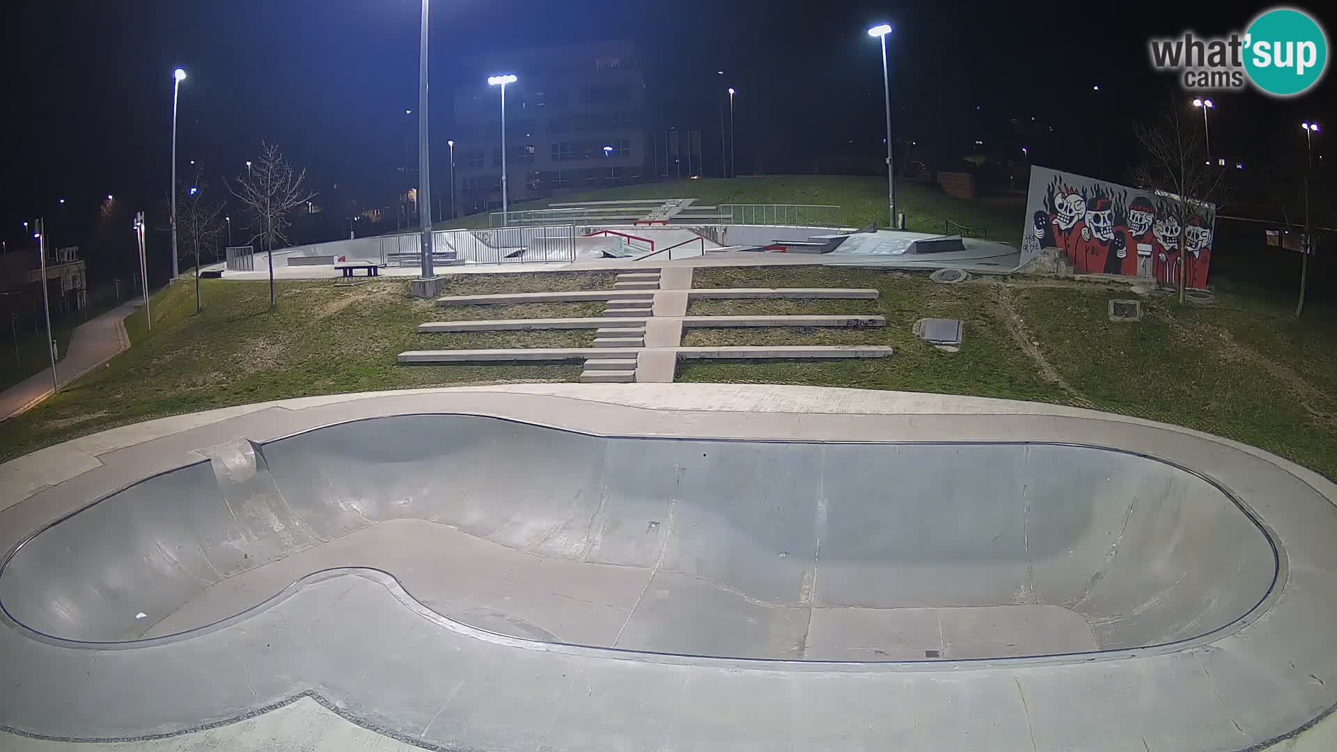 Skate park live cam Nova Gorica – Slovénie