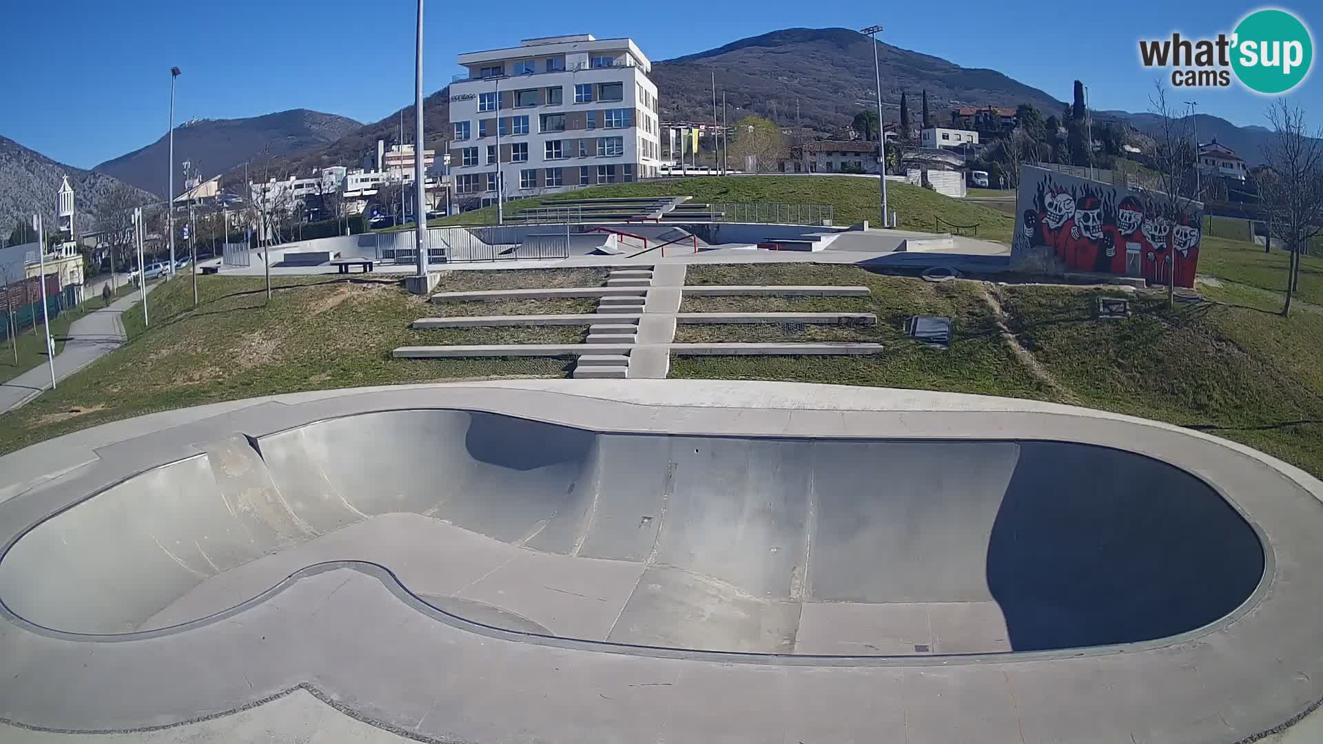 Skate park web kamera Nova Gorica – Slovenia