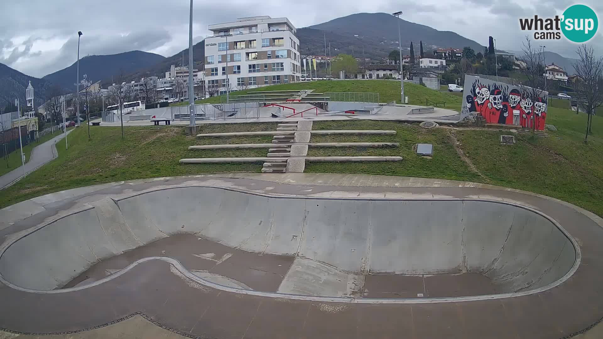 Skate park web kamera Nova Gorica – Slovenia