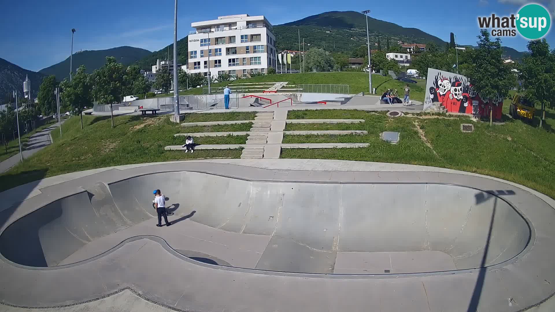 Skate park live cam Nova Gorica – Slovénie