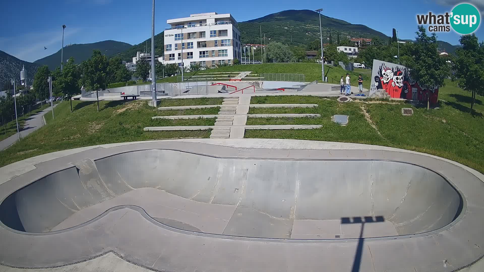 Skate park Kamera v živo Nova Gorica