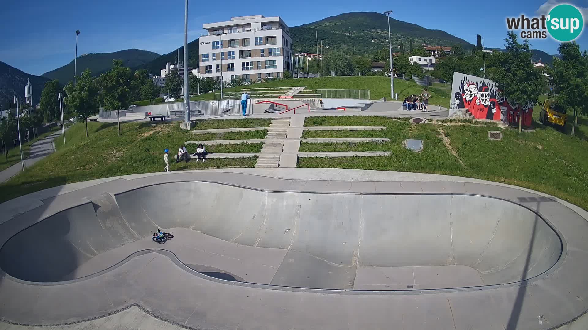 Skate park Kamera v živo Nova Gorica