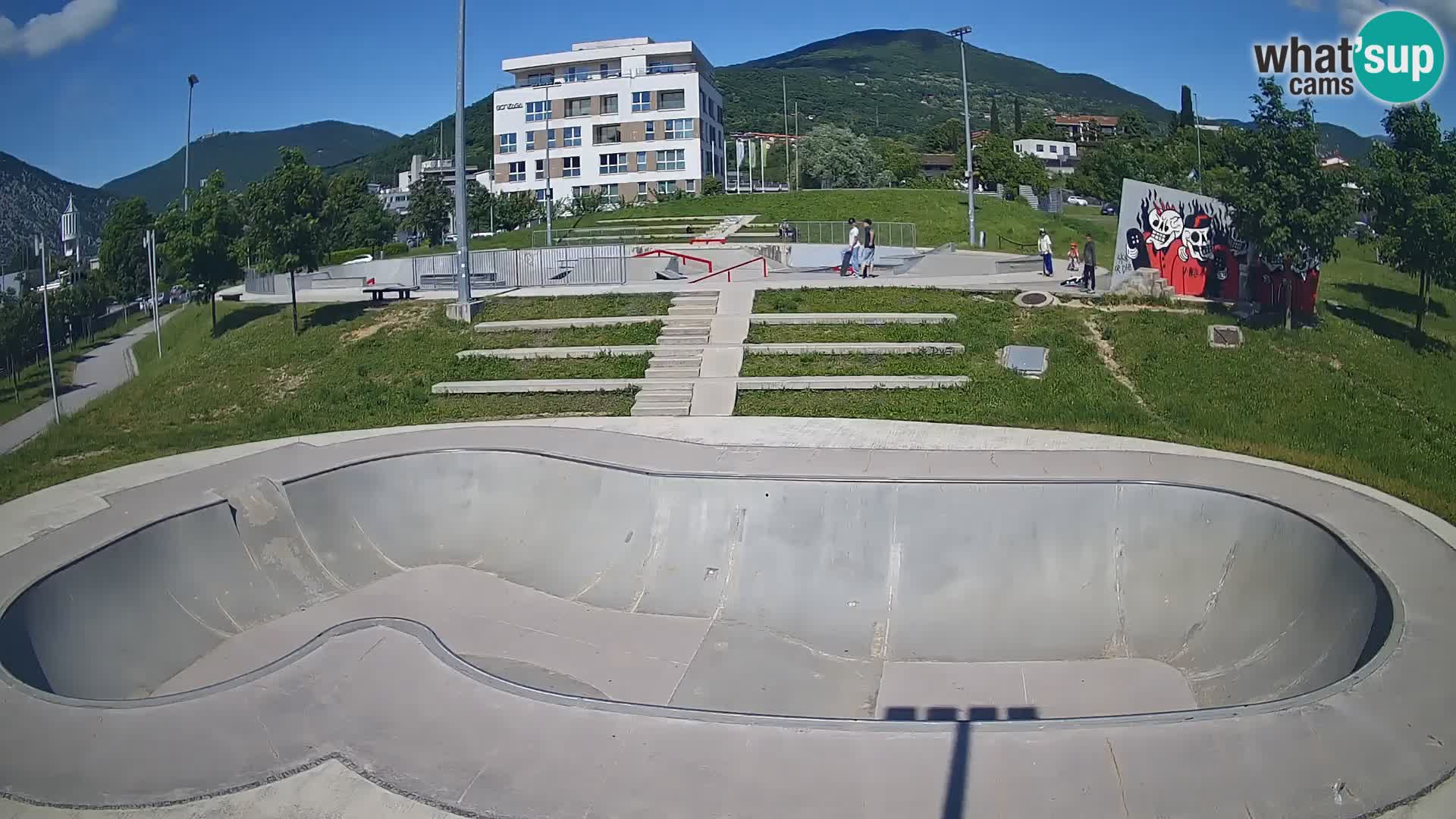 Skate park live cam Nova Gorica – Slovénie