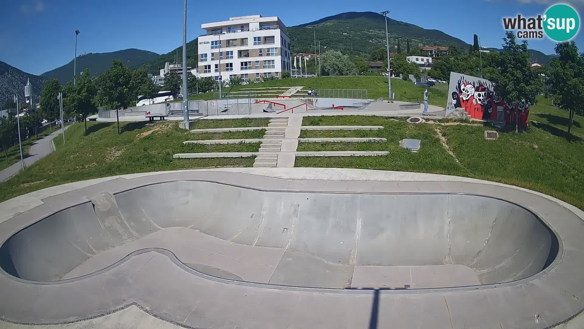 Skate park web kamera Nova Gorica – Slovenia