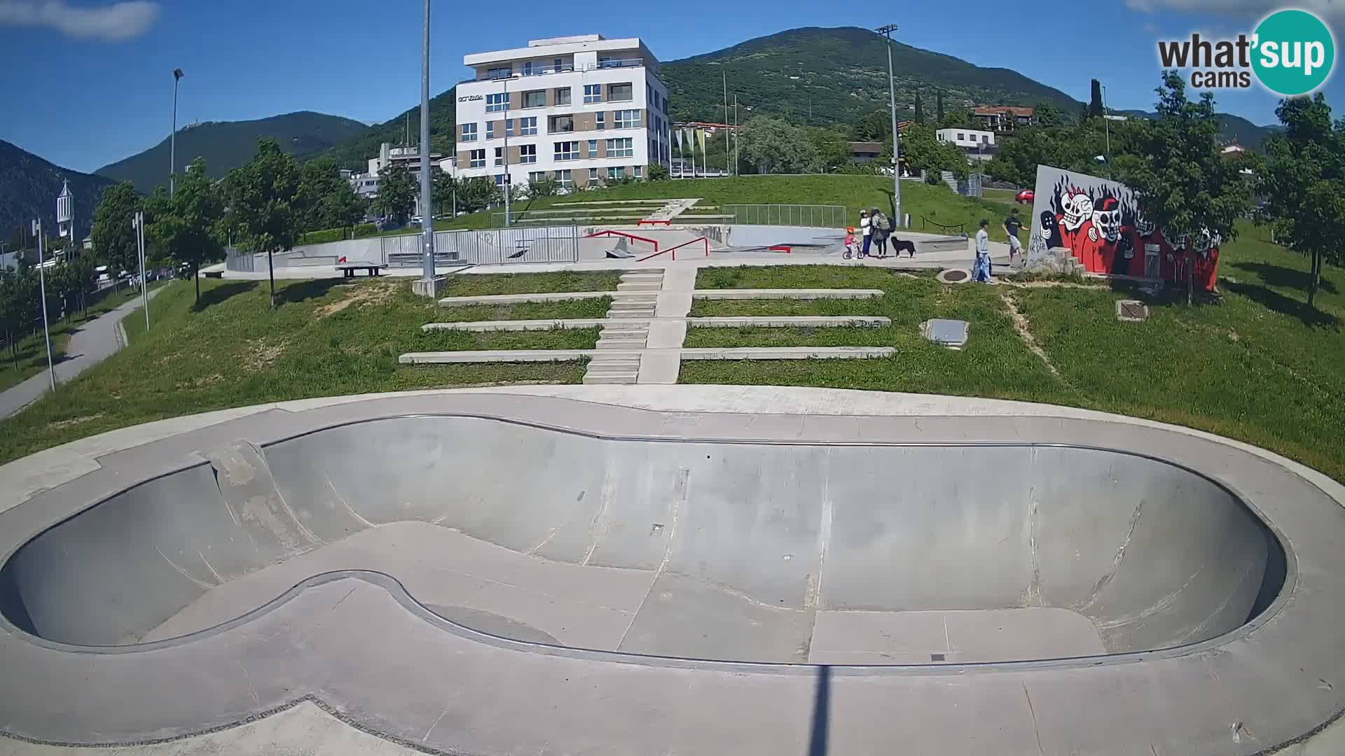 Skate park Kamera v živo Nova Gorica
