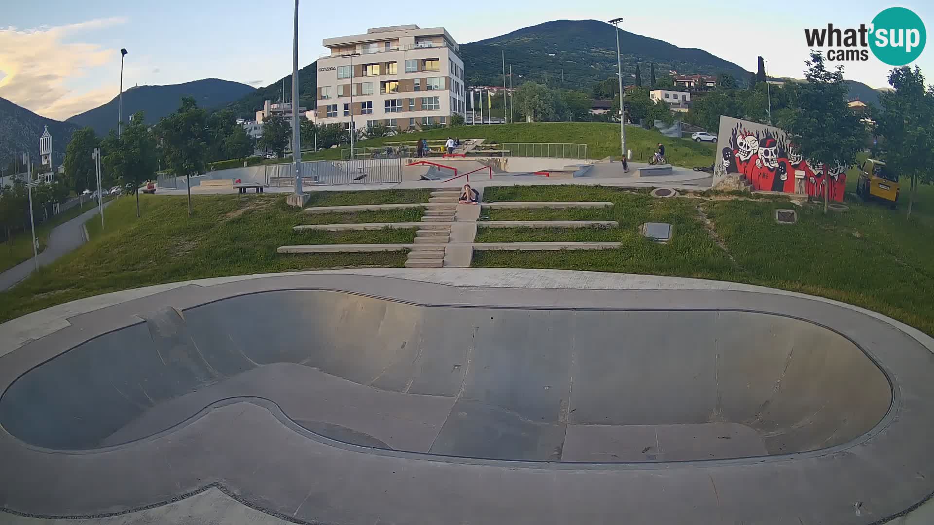 Skate park live cam Nova Gorica – Slovénie