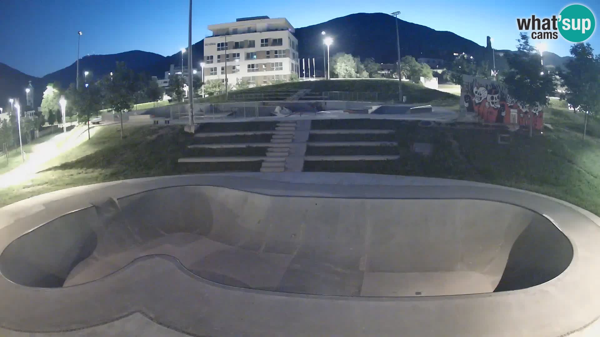 Skate park live cam Nova Gorica – Slovénie