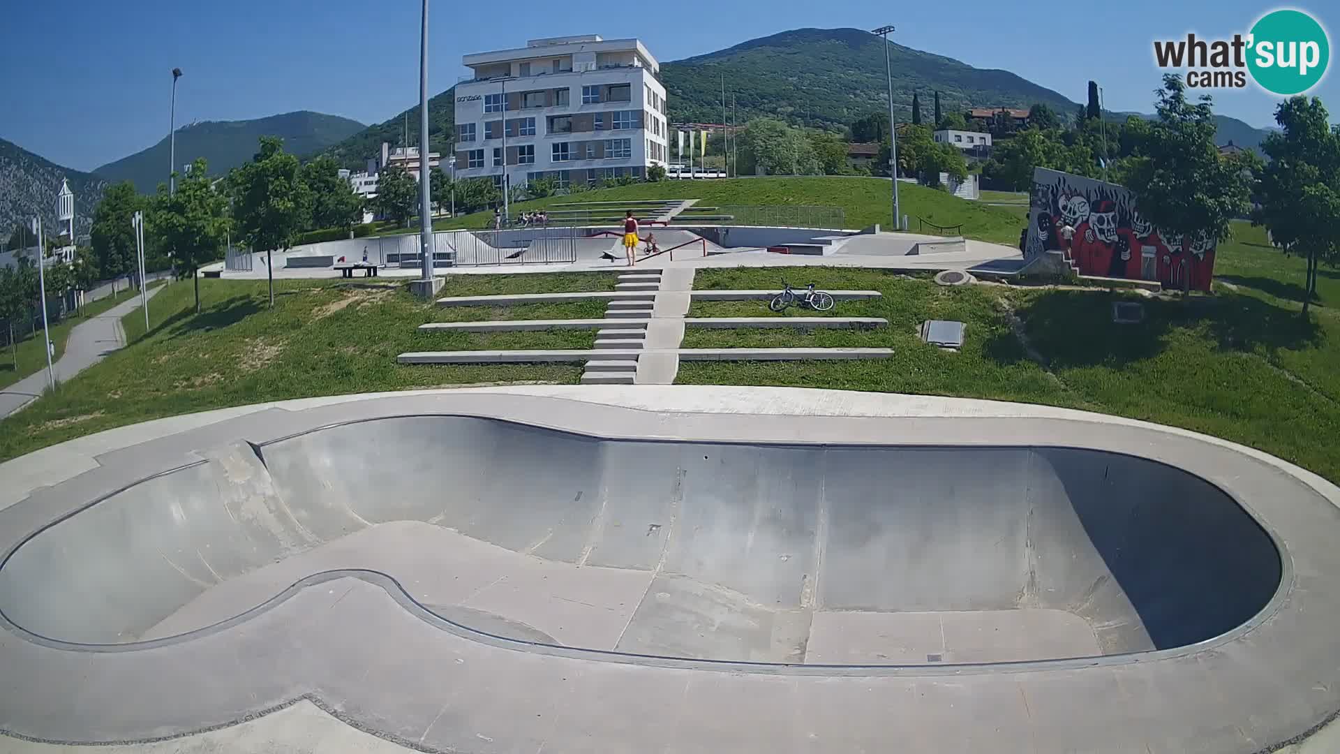 Skate park Kamera v živo Nova Gorica