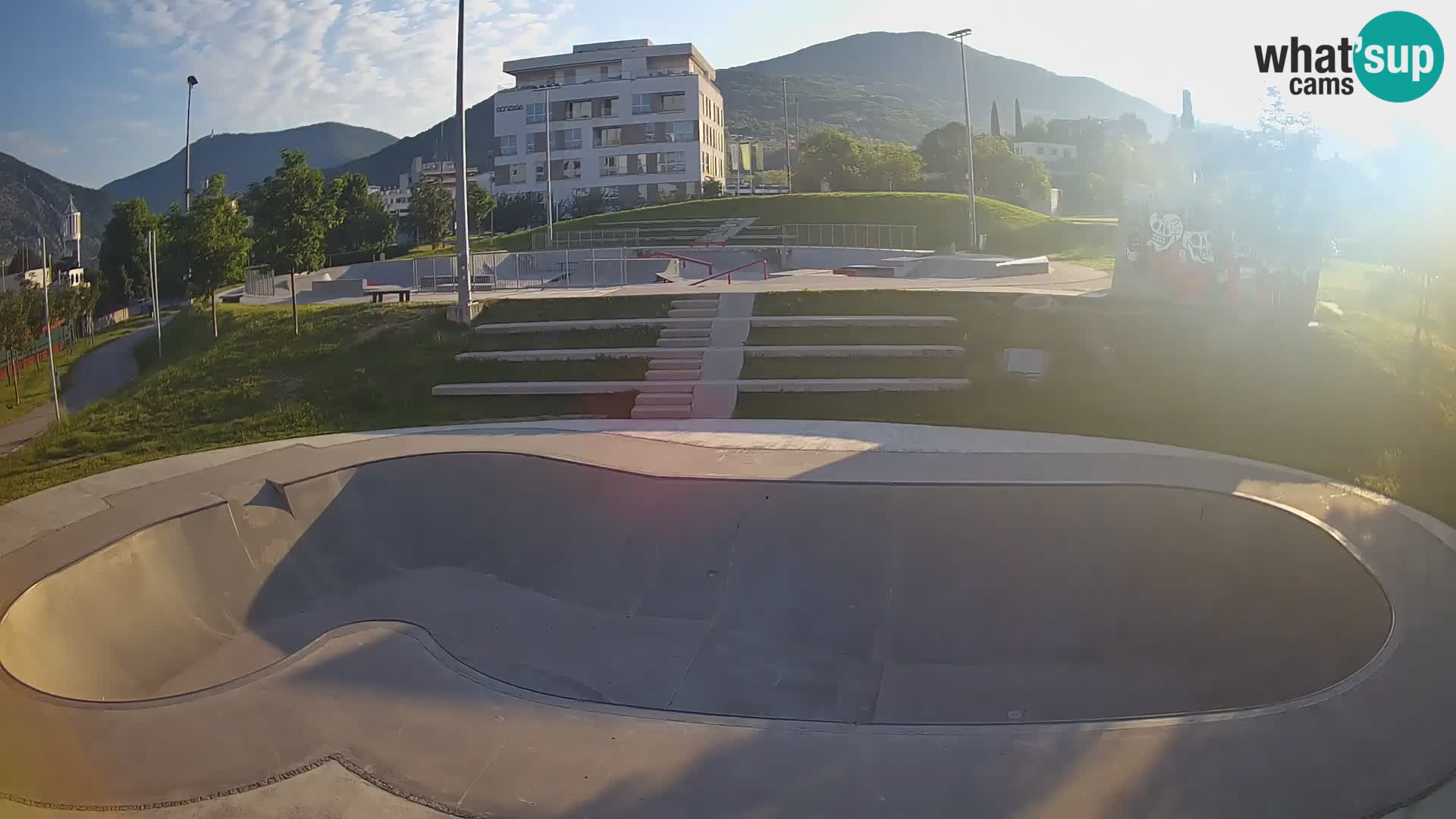 Skate park live cam Nova Gorica – Slovénie