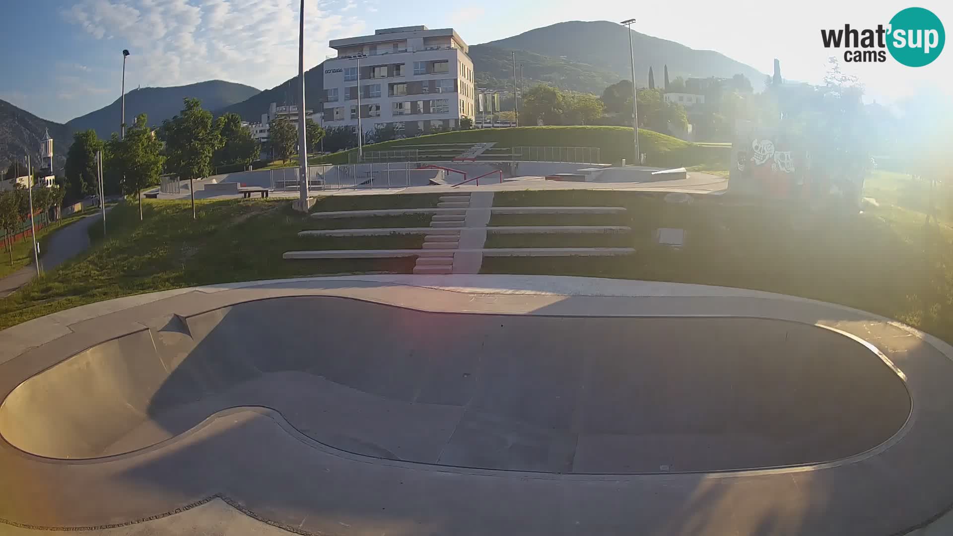Skate park live cam Nova Gorica – Slovénie