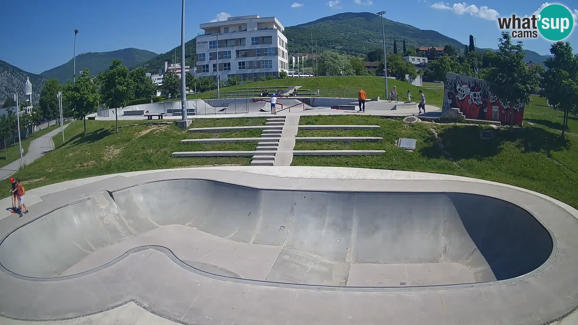 Skate park Kamera v živo Nova Gorica