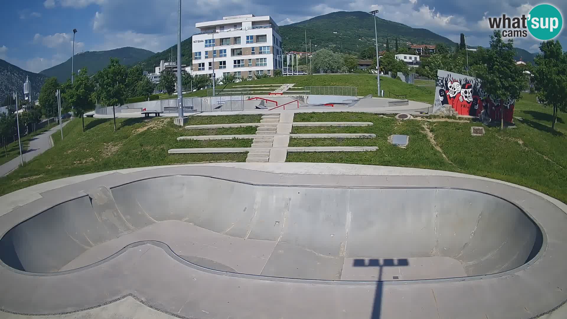 Skate park web kamera Nova Gorica – Slovenia