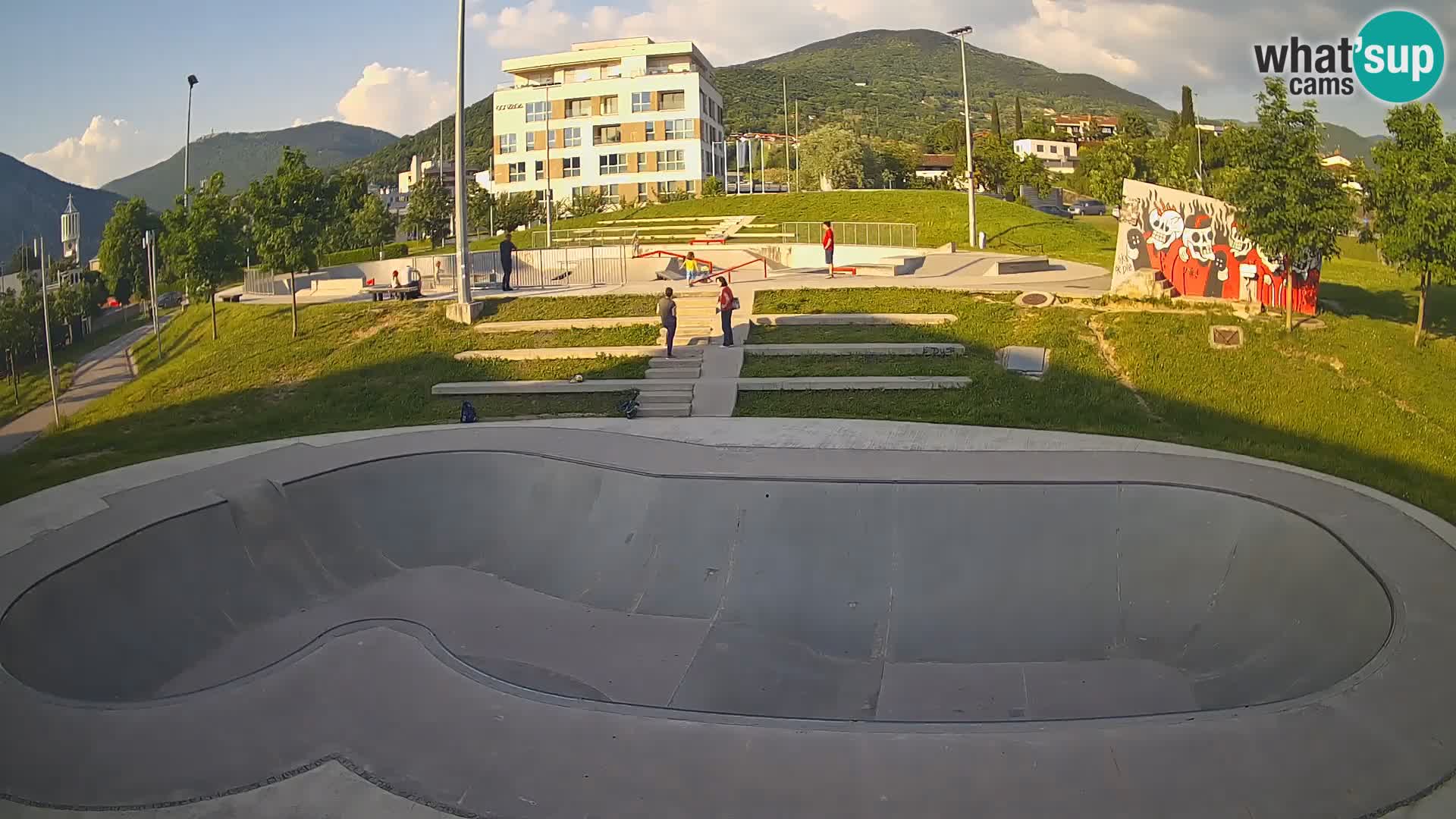 Skate park webcam Nova Gorica – Slowenien