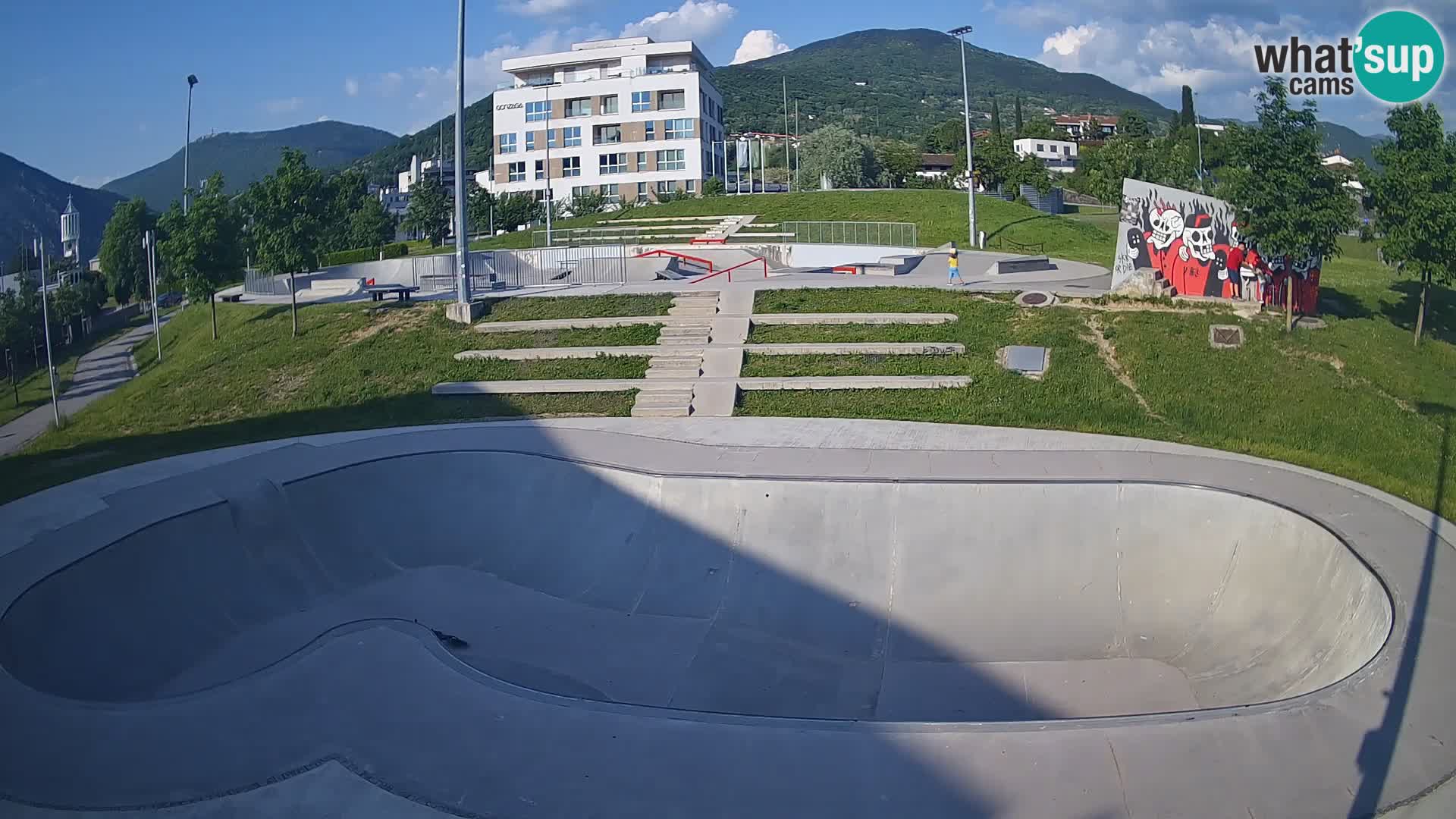 Skate park web kamera Nova Gorica – Slovenia
