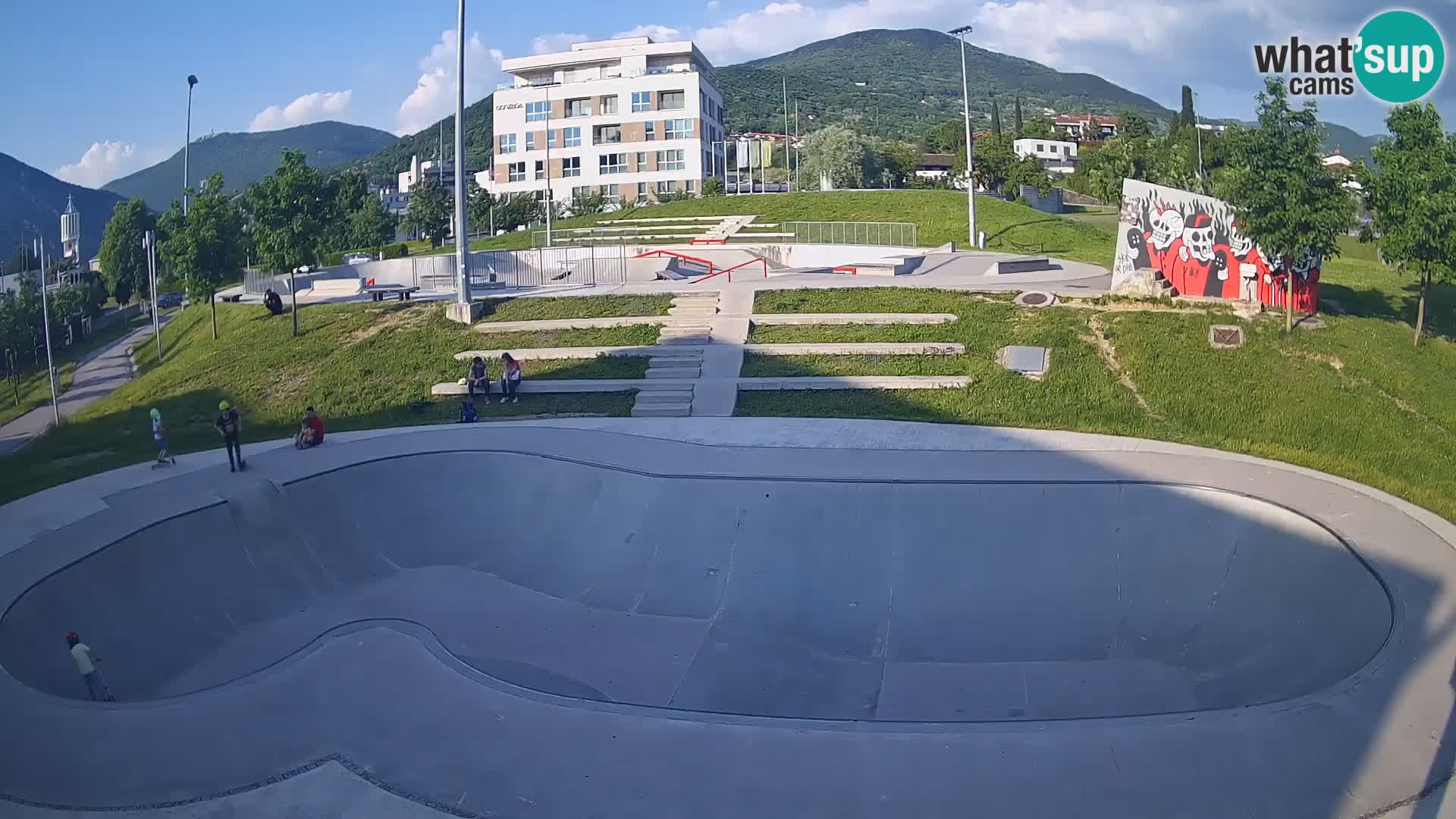 Skate park Kamera v živo Nova Gorica