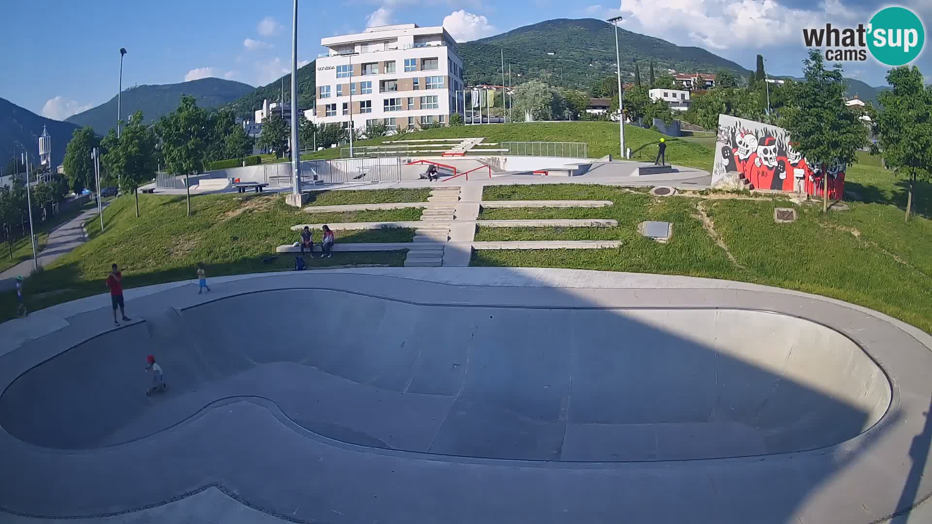 Skate park web kamera Nova Gorica – Slovenia