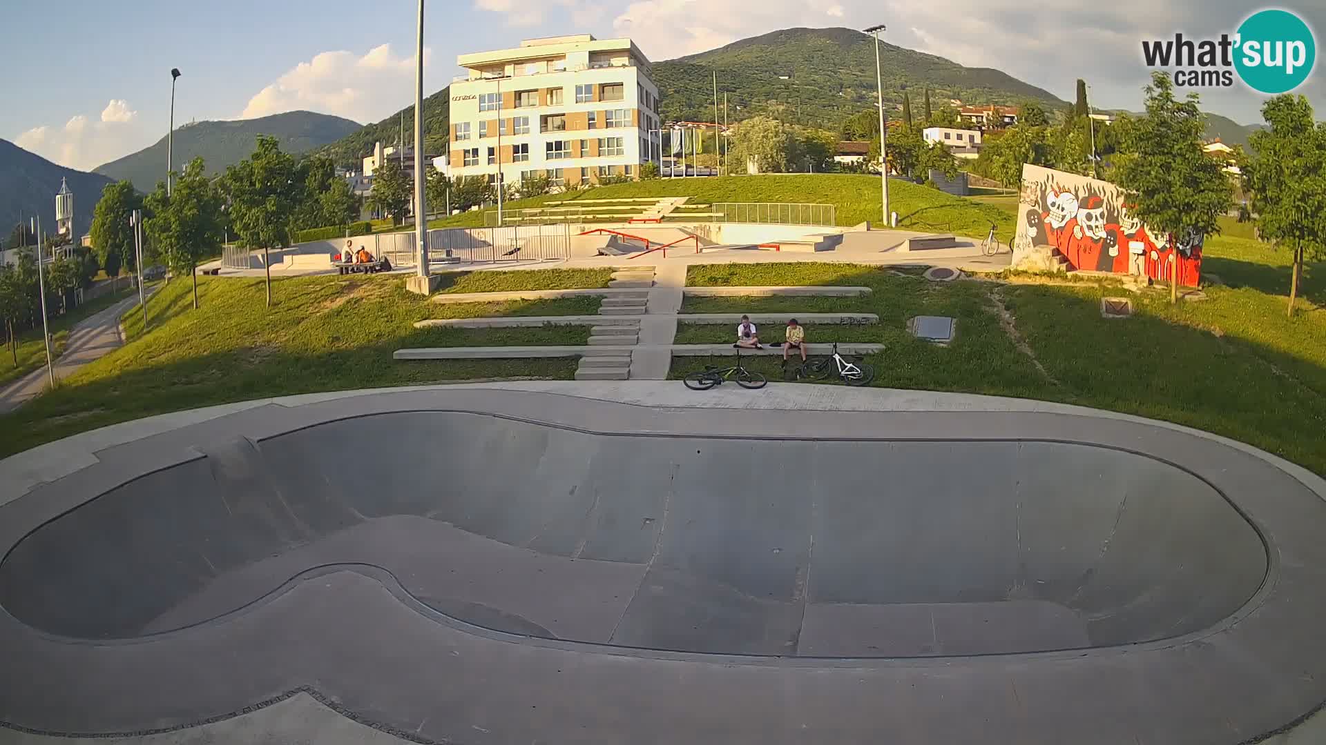 Skate park Kamera v živo Nova Gorica
