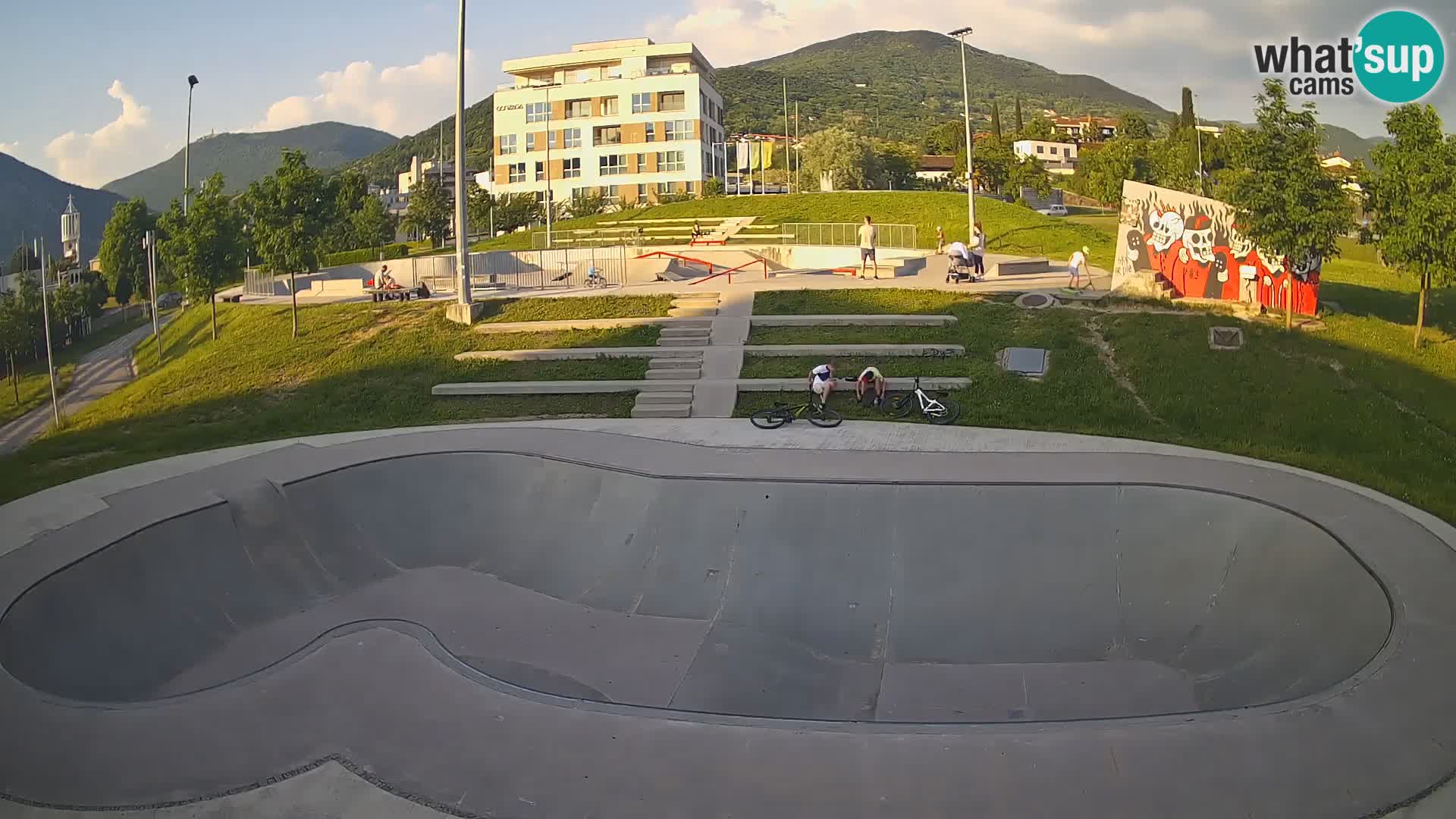Skate park Kamera v živo Nova Gorica