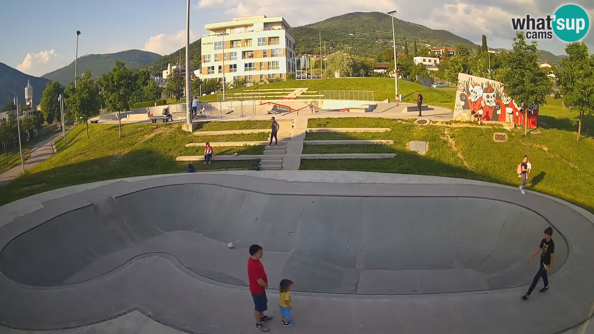Skate park Kamera v živo Nova Gorica