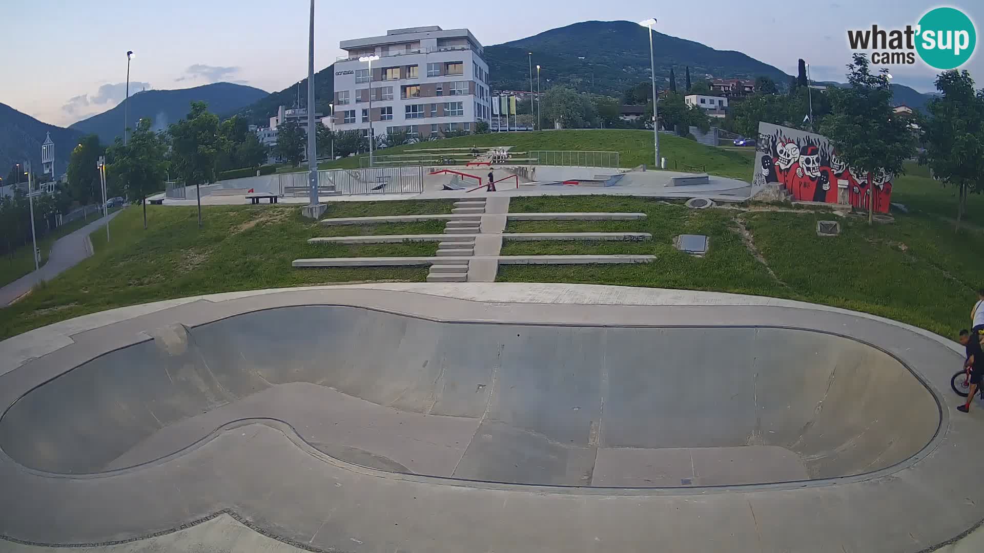 Skate park web kamera Nova Gorica – Slovenia